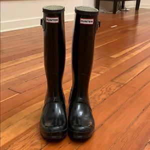 Hunter boots (original gloss tall)